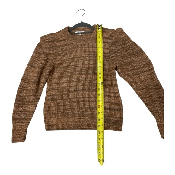 Madewell Space-Dyed Prentiss Pullover Sweater size S Crop - Picture 7 of 10